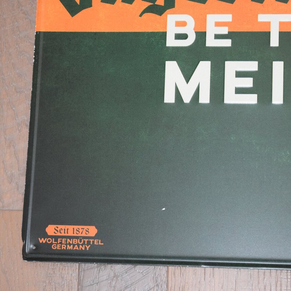 JAGERMEISTER Be The Meister Metal Wall Art Sign Jager 24”X 24” 2017 Tin The Stag - Picture 2 of 10